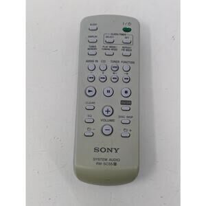 Sony RM-SC55 Replace Remote Control- For HCD-EC55 MHC-GX99 MHC-EC68 HCD-EC68